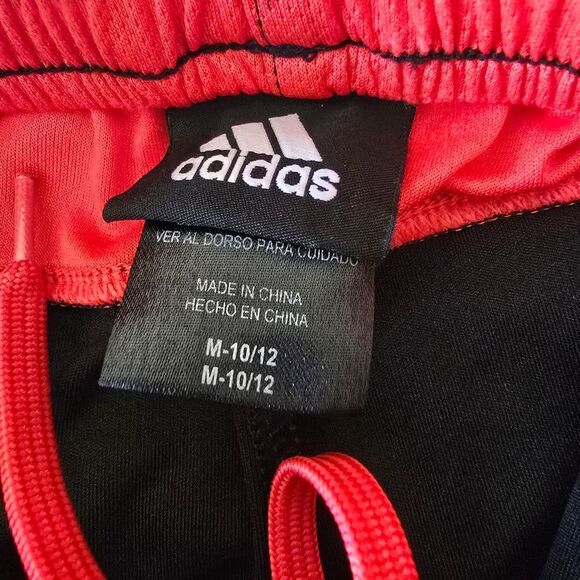 Adidas Black and Red Athletic Shorts - Picture 3 of 3